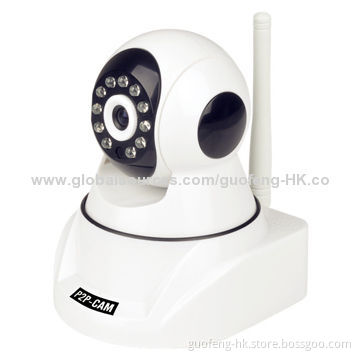 Smart Cloud IP Camera/Baby Monitor, Viewing on PC/Tablet/Smartphones with Motion, Voice Trigger